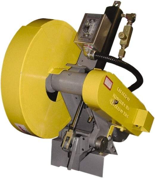 Kalamazoo - 14" Blade Diam, 1" Arbor Hole, Straight Dry Cut Chop & Cutoff Saw - 4,400 RPM, 5 hp, 220/440 Volts, 1 or 3 Phase - Exact Industrial Supply