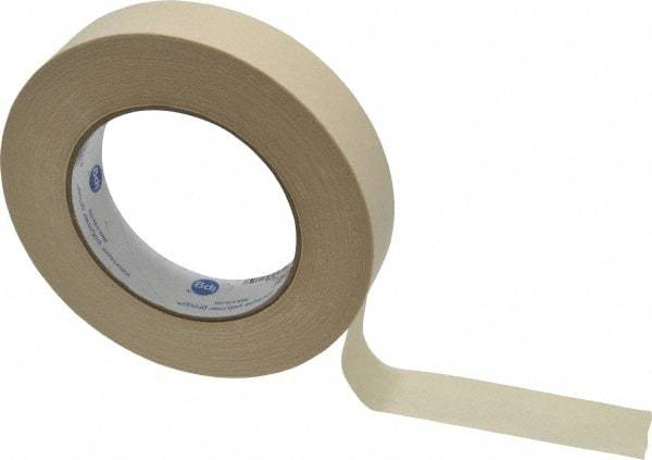 Intertape - 1" Wide x 60 Yd Long Tan Paper Masking Tape - Series PG505, 5.8 mil Thick, 20 In/Lb Tensile Strength - Exact Industrial Supply