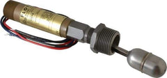 Dwyer - 1" Thread, 200 Max psi, 220°F Max, Liquid Level Float - 0.5 Float SG, Stainless Steel Stem - Exact Industrial Supply