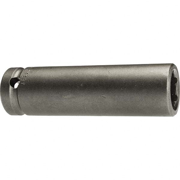 Impact Socket: 1/2″ Drive, Square Drive 6-Point, 82.5 mm OAL