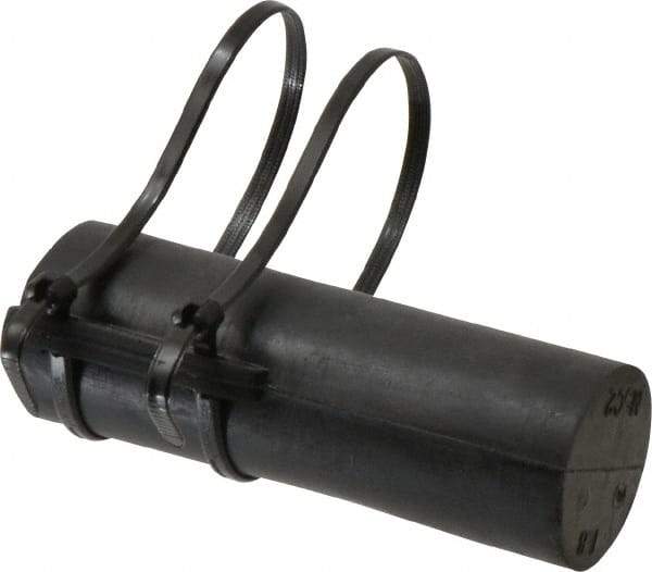 Thomas & Betts - 12 to 2 AWG, Black, Motor Stub Splice Insulator Quick Splice Connector - Exact Industrial Supply