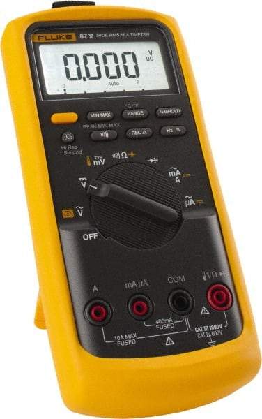 Fluke - 6 Piece, Electrical Test Equipment Combination Kit - 1,000 Volt Max - Exact Industrial Supply