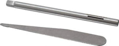 Tap Associates - #10 Inch Tap, 4 Inch Overall Length, 1/4 Inch Max Diameter, Tap Extension - 0.194 Inch Tap Shank Diameter, 1/4 Inch Extension Shank Diameter, 0.191 Inch Extension Square Size - Exact Industrial Supply