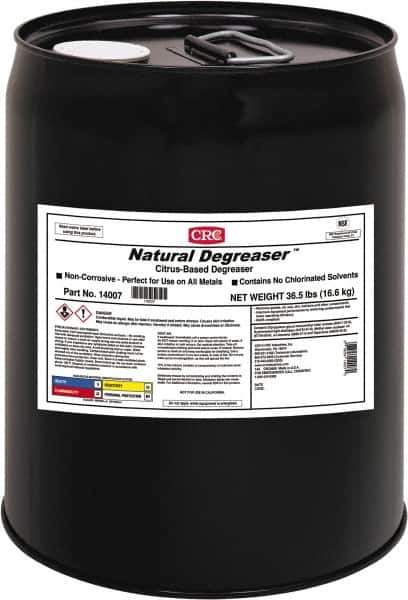 CRC - 5 Gal Bucket Cleaner/Degreaser - Liquid, Unscented - Exact Industrial Supply