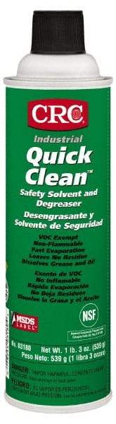 CRC - 55 Gal Drum Cleaner/Degreaser - Liquid, Unscented - Exact Industrial Supply