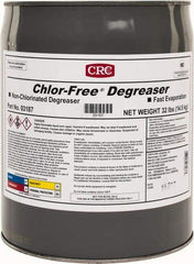 CRC - 5 Gal Bucket Cleaner/Degreaser - Liquid, Unscented - Exact Industrial Supply