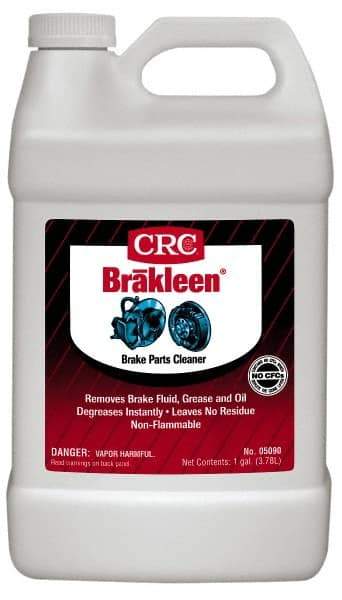 CRC - Chlorinated Brake Parts Cleaner - 1 Gal Jug with Handle - Exact Industrial Supply