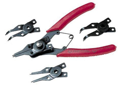 Value Collection - 5 Piece Snap Ring Plier Set - Exact Industrial Supply