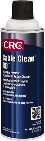 CRC - Electrical Contact Cleaners & Freeze Sprays Type: Electrical Grade Cleaner/Degreaser Container Size Range: 16 oz. - 31.9 oz. - Exact Industrial Supply