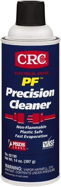 Contact Cleaner: 16 oz Aerosol Can 31,500V Dielectic Strength, Flammable