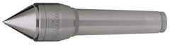 Value Collection - MT4 Taper Shank, 1.77" Head Diam Live Center - 1.57" Point Diam, 1.34" Point Len, 1,102 Lb Max Workpc, Standard Point - Exact Industrial Supply