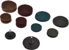 3M - 26 Piece, 2, 3" Disc Diam, Abrasive Disc Kit - Nonwoven - Exact Industrial Supply