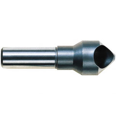 M.A. Ford - 1-1/8" Head Diam, 1/2" Shank Diam, 82° High Speed Steel Countersink - Exact Industrial Supply