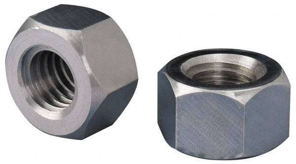 Keystone Threaded Products - 3/4-6 Acme Stainless Steel Left Hand Hex Nut - 1-1/4" Across Flats, 47/64" High, 2G Class of Fit - Exact Industrial Supply