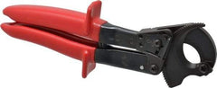 Value Collection - 10-1/4" OAL, 600 MCM Capacity, Cable Cutter - Molded Plastic Handle - Exact Industrial Supply