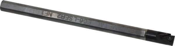 Kennametal - Internal Thread, Right Hand Cut, 9.53mm Shank Width x 3/8" Shank Height Indexable Threading Toolholder - 152.4mm OAL, LT 11NR Insert Compatibility, E06 Toolholder, Series LT Threading - Exact Industrial Supply