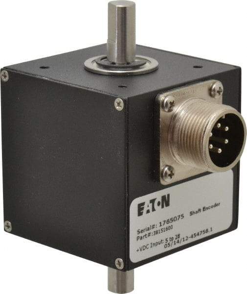 Durant - Encoder - 2-1/4 Inch High, 5-28 VDC Voltage, Square Wave - Exact Industrial Supply