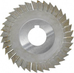 Value Collection - 5" Blade Diam x 1/8" Blade Thickness, 1-1/4" Hole, 40 Teeth, High Speed Steel Side Chip Saw - Straight Tooth, Arbor Connection, Uncoated - Exact Industrial Supply