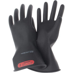 Salisbury by Honeywell - Class 0, Size M (8), 11" Long, Rubber Lineman's Glove - Exact Industrial Supply