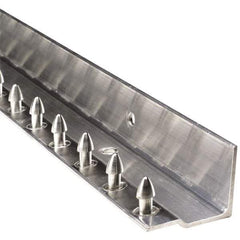 Aleco - 4Ft. Long Aluminum Boltless Dock Strip Door Mounting Hardware - For Use with Vinyl Strip Material (All Widths) - Exact Industrial Supply