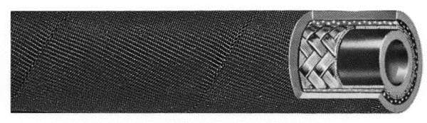 Eaton - 1/2" ID x 13/16" OD, 3,000 psi Work Pressure Hydraulic Hose - 250" Long, 250" Long Coil, 3-1/2" Radius, Nitrile, -40°F to 212°F - Exact Industrial Supply