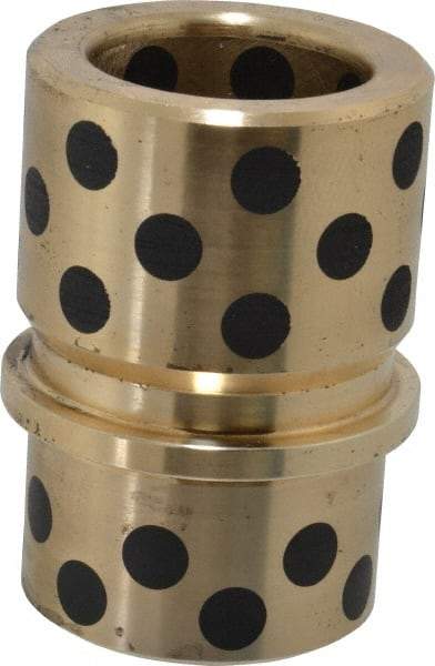 Dayton Lamina - 1-1/2" ID x 3-3/16" OAL, Cast Aluminum Bronze, Die & Mold Shoulder Bushing - Shoulder, 2-11/32" Bottom OD, 2" Top OD, 2" Under Collar, 2" Under Collar, 1-3/16" Above Collar - Exact Industrial Supply