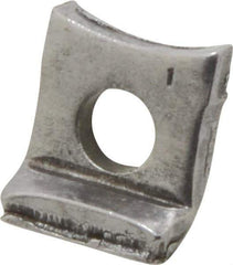 Dayton Lamina - Die & Mold Shoulder Bushing Clamp - 1-1/4, 1-1/2, 1-3/4, 2, 2-1/2, 3, 3-3/4 & 4" Diam Compatability, 25/32" Long x 5/8" Wide x 3/8" High, 0.193" Clamp Tail Height - Exact Industrial Supply