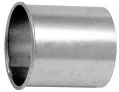 Made in USA - 6" ID Galvanized Duct Adapter - 4" Long, 22 Gage - Exact Industrial Supply