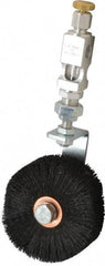 LDI Industries - 3" Width/Diam, Oil Reservoir Lubrication Brushes - 250°F, Straight Shank - Exact Industrial Supply