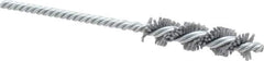 Osborn - 1/2" Diam Helical Nylon Tube Brush - 2" Brush Length, 5" OAL, 0.187" Diam Shank - Exact Industrial Supply