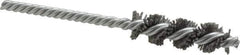 Osborn - 5/8" Diam Helical Nylon Tube Brush - 2" Brush Length, 5" OAL, 0.208" Diam Shank - Exact Industrial Supply