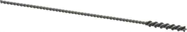 Osborn - 0.165" Diam Helical Nylon Tube Brush - 1" Brush Length, 5" OAL, 0.093" Diam Shank - Exact Industrial Supply