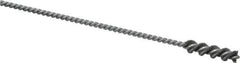 Osborn - 0.26" Diam Helical Nylon Tube Brush - 1" Brush Length, 5" OAL, 0.119" Diam Shank - Exact Industrial Supply