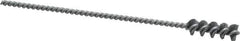 Osborn - 0.325" Diam Helical Nylon Tube Brush - 1" Brush Length, 5" OAL, 0.119" Diam Shank - Exact Industrial Supply