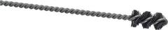 Osborn - 0.515" Diam Helical Nylon Tube Brush - 1" Brush Length, 5" OAL, 0.169" Diam Shank - Exact Industrial Supply