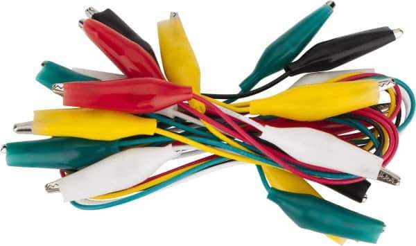 General - Black/Green/Red/White/Yellow Electrical Test Equipment Leads - Exact Industrial Supply