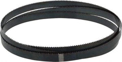 Starrett - 10 TPI, 5' 4-1/2" Long x 1/2" Wide x 0.025" Thick, Welded Band Saw Blade - Carbon Steel, Toothed Edge, Raker Tooth Set, Flexible Back, Contour Cutting - Exact Industrial Supply