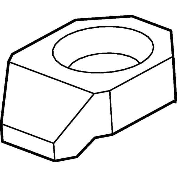 Kennametal - Series Top Notch, CM Clamp for Indexables - Right Hand Cut - Exact Industrial Supply