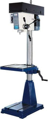 Enco - 20" Swing, Frequency Drill Press - Variable Speed, 1 hp, Single Phase - Exact Industrial Supply