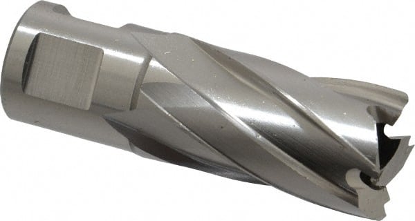 Hougen - 25/32" Diam x 1" Deep High Speed Steel Annular Cutter - Exact Industrial Supply