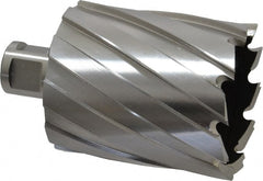 Hougen - 2-1/8" Diam x 2" Deep High Speed Steel Annular Cutter - Exact Industrial Supply