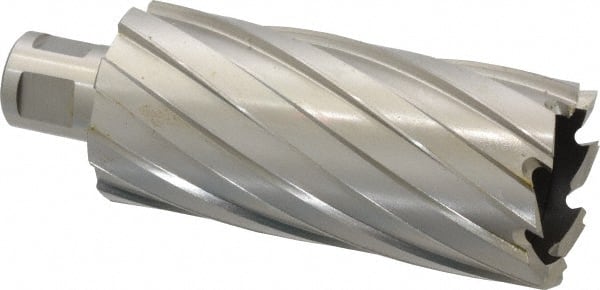Hougen - 1-9/16" Diam x 3" Deep High Speed Steel Annular Cutter - Exact Industrial Supply