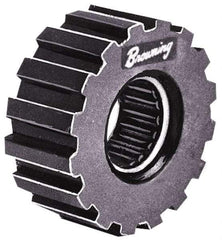 Browning - 1" Inside x 2-1/2" Outside Diam, Timing Belt Pulley - Steel - Exact Industrial Supply