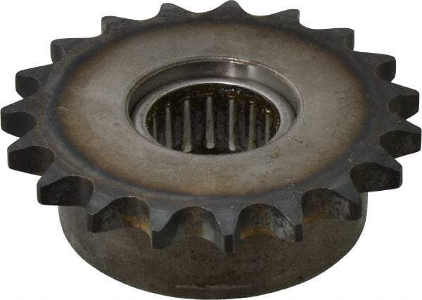 Browning - 3.28" Outside Diam, Steel, Chain Idler Sprocket - Chain Size 40 - Exact Industrial Supply