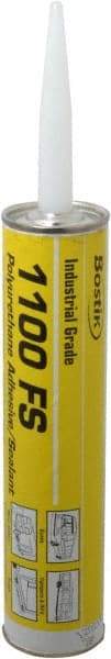 Bostik - 10.3 oz Cartridge Gray Urethane Joint Sealant - 180°F Max Operating Temp, Series 110FS - Exact Industrial Supply