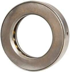 INA Bearing - 2-11/16" Inside x 4.344" Outside Diam, 1" Thick, Steel Ball Thrust Bearing - 49,000 Lbs. Static Capacity, 18,100 Max Pressure x Velocity - Exact Industrial Supply