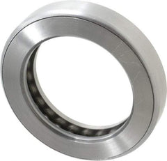 INA Bearing - 3-1/2" Inside x 5-7/32" Outside Diam, 1" Thick, Steel Ball Thrust Bearing - 60,000 Lbs. Static Capacity, 19,200 Max Pressure x Velocity - Exact Industrial Supply