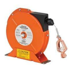 Hubbell Workplace - 1/8 Inch x 30 Ft. Stranded Cable Grounding Reel - Spring Driven Reel - Exact Industrial Supply