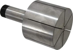 Dunham - 3-3/4 Inch Head Diameter, 5C Expanding Collet - 6.49 Inch Overall Length, Steel, 0.0005 Inch TIR - Exact Industrial Supply