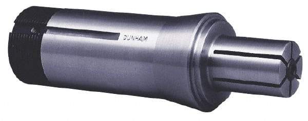 Dunham - 3-3/4 Inch Head Diameter, 5C Expanding Collet - 2-1/2 Inch Overall Length, Steel, 0.0005 Inch TIR - Exact Industrial Supply